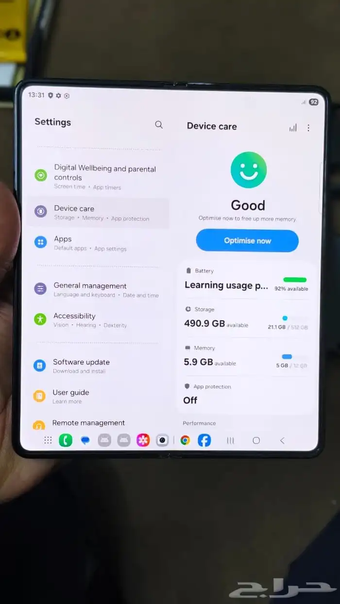 samsung z fold 5 512gb good condition 8