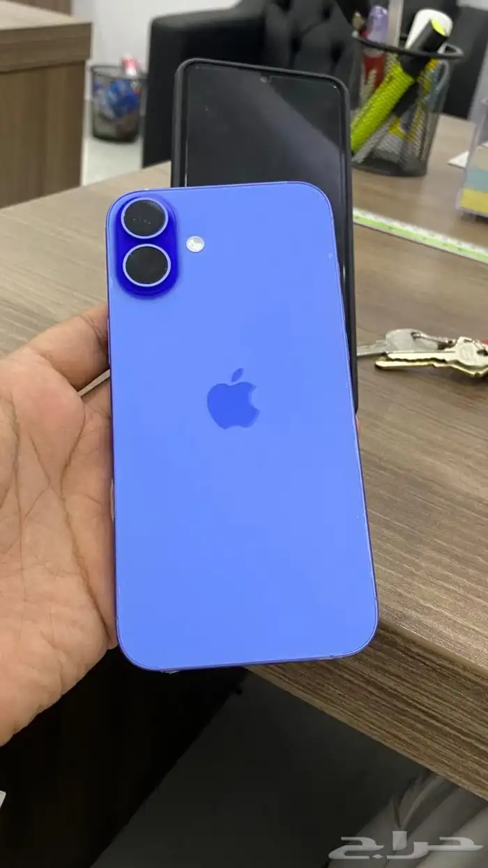 ايفون 16plus 256GB جهاز كالجديد بطاريته 100 0