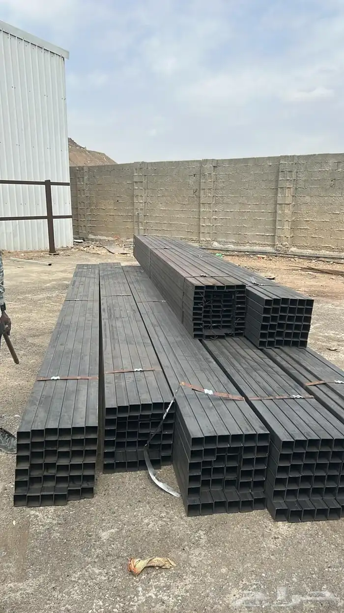 تيوبات كمرات جسور شكنو زنك قرميط احمر حديد جديد وسعر مناسب 0