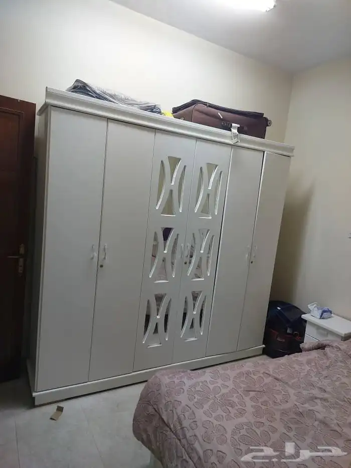 غرفه نوم أخت الجديدة استعمال قليل جدا مع المرتبه الطبيه 3