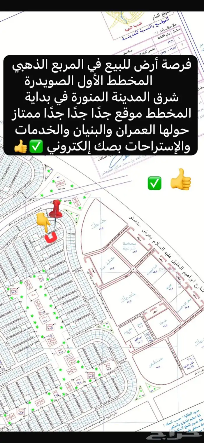 أرض للبيع الصويدرة شرق المدينة المنورة ب 58 ألف فقط 10