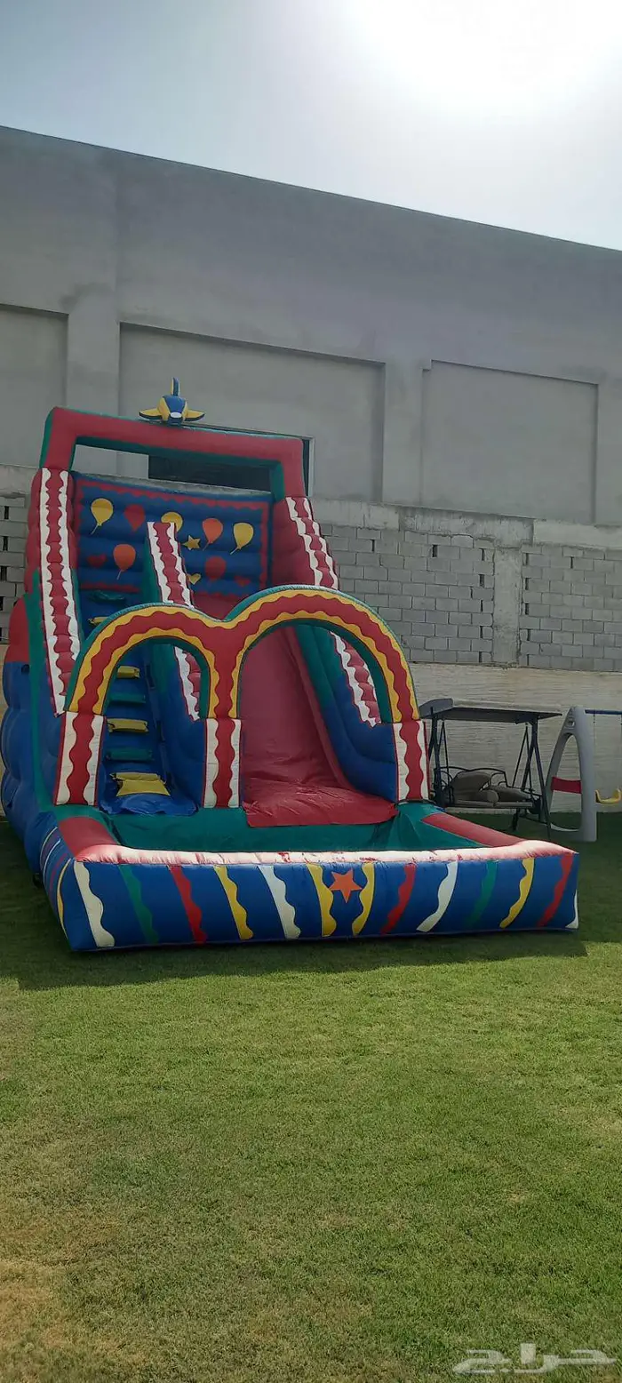 نطيطات ملعب صابوني زحليقه مائيه العاب نطيطه 3