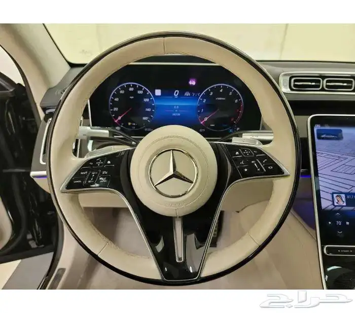 مرسيدس S580 فل كامل 2022 سعر خاص لون اسود ملكي 8