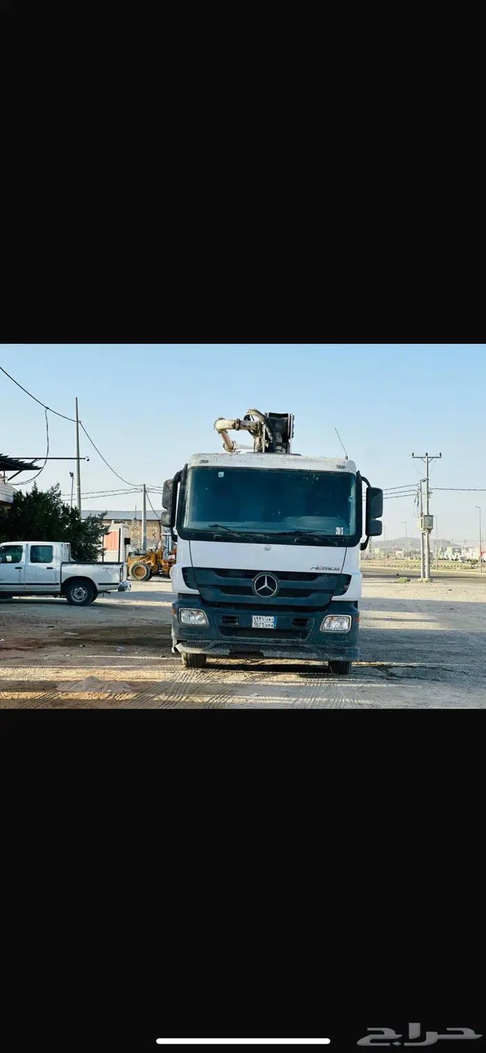 مضخة خرسانة (بمب)الايجار 36متر الراس موديل 2020 5