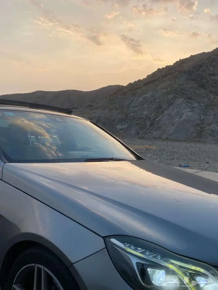 E300 AMG جفالي   فضي داخل بني 8