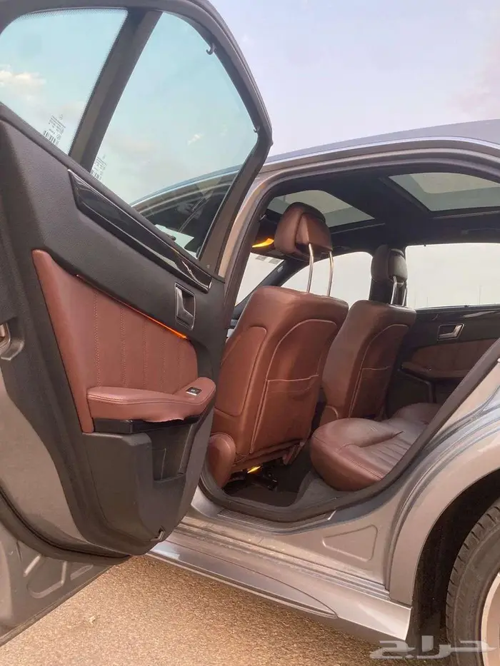 E300 AMG جفالي   فضي داخل بني 11