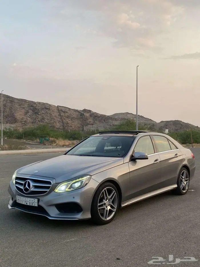 E300 AMG جفالي   فضي داخل بني 3