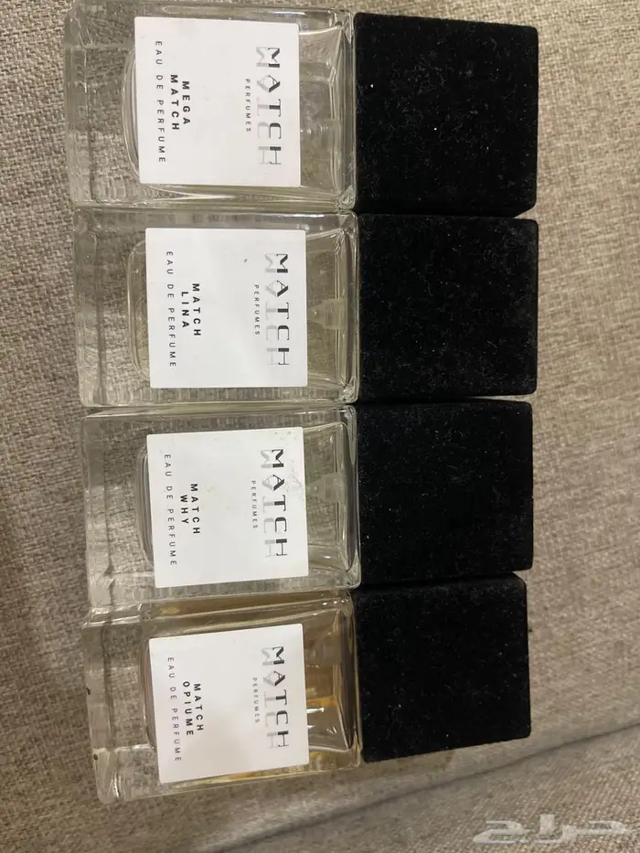 عطور ماتش منوع اغلبهم لم يستخدم للبيع للكل او جميع 0