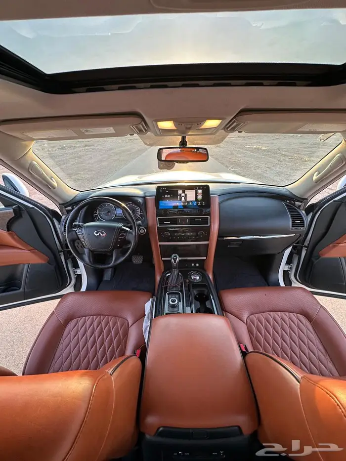 انفنيتي QX80 Infinite داخل جملي 2019 19