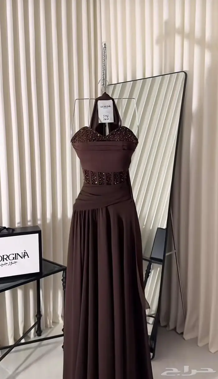 فستاان جديد استعمال مره وحده 1