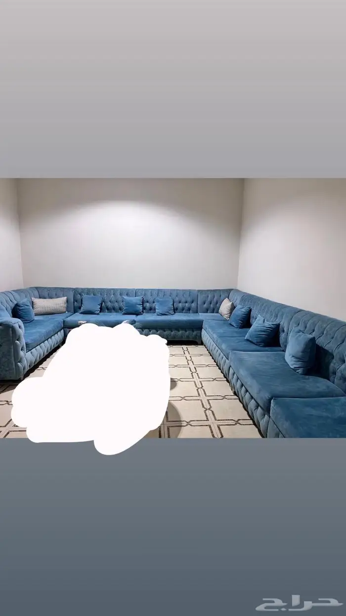 كنب 8قطع مع طاولة طعام 1