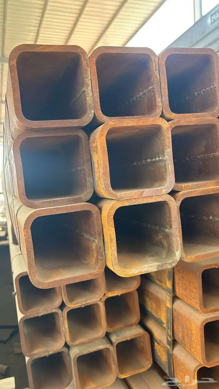 تيوبات كمرات جسور شكنو زنك قرميط احمر حديد جديد وسعر مناسب 9