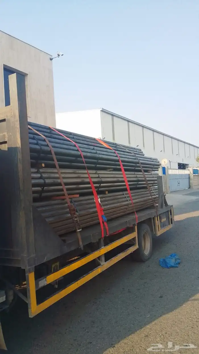 تيوبات كمرات جسور شكنو زنك قرميط احمر حديد جديد وسعر مناسب 8