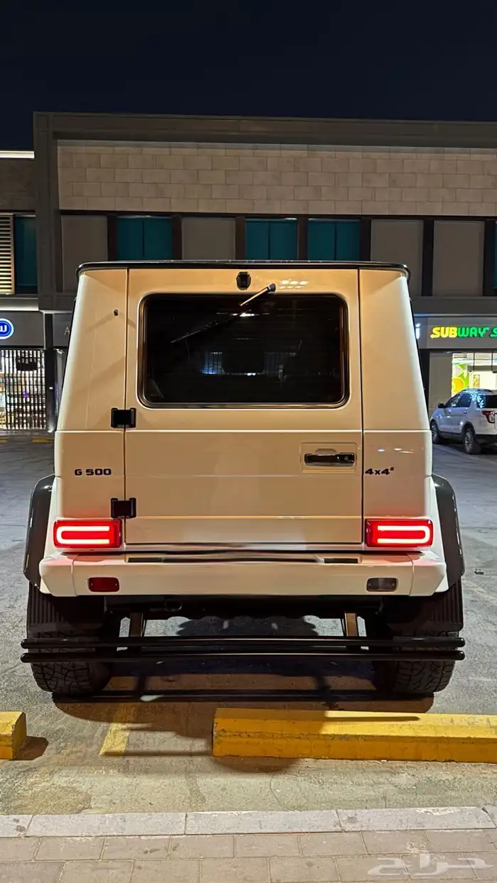 مرسيديس جي كلاس 4x4 0