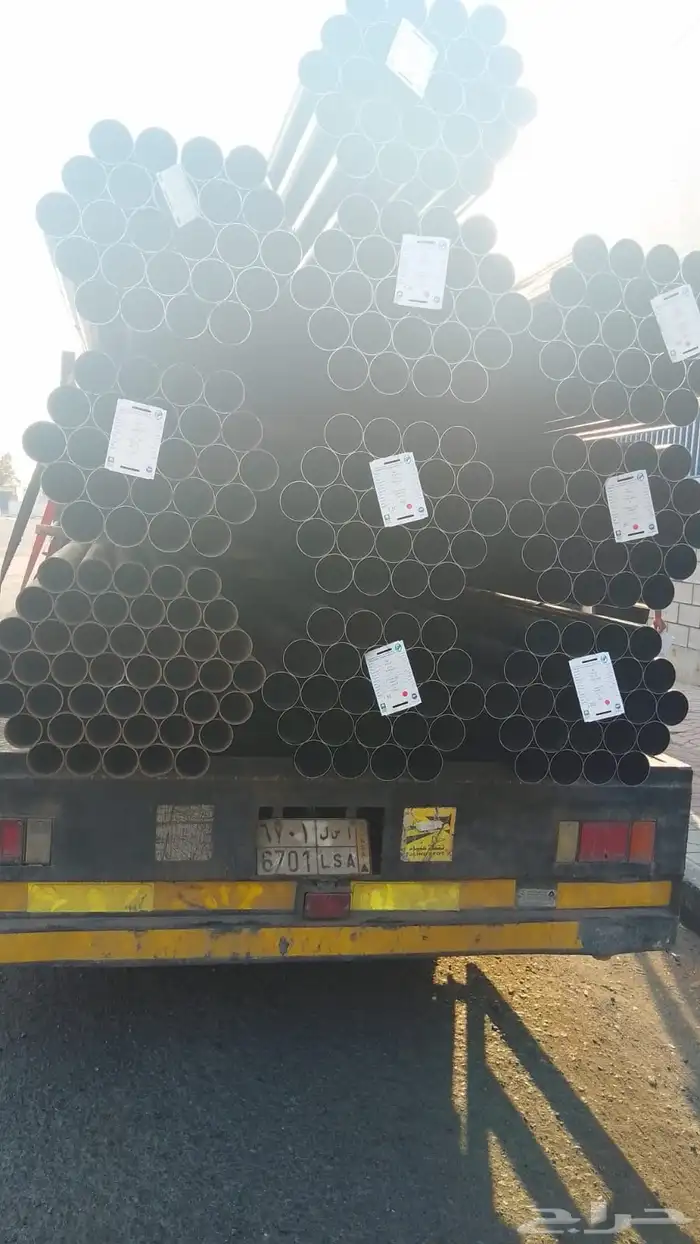 تيوبات كمرات جسور شكنو زنك قرميط احمر حديد جديد وسعر مناسب 7