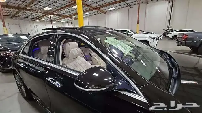 مرسيدس S580 فل كامل 2022 سعر خاص لون اسود ملكي 5