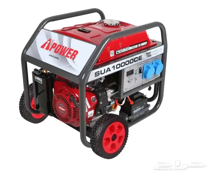 ماطور كهرباء بنزين اي بور 10الف جديد 0