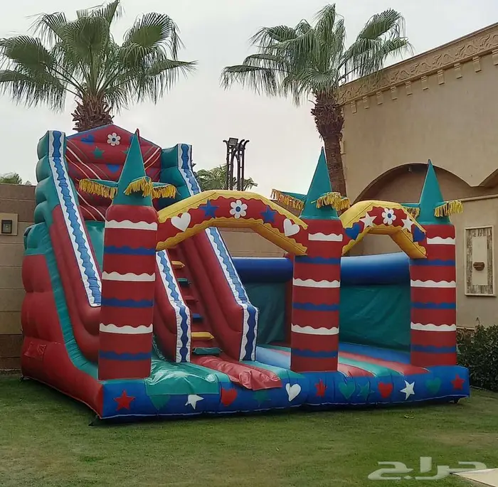 نطيطات ملعب صابوني زحليقه مائيه العاب نطيطه 8