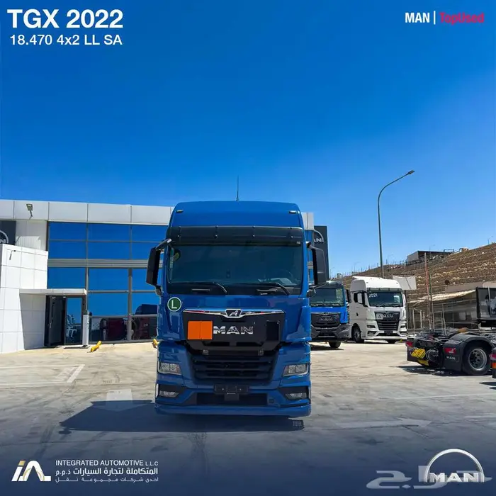 MAN TGX 18.470 4X2 LL SA موديل 2022   راس قاطرجاهزة 4