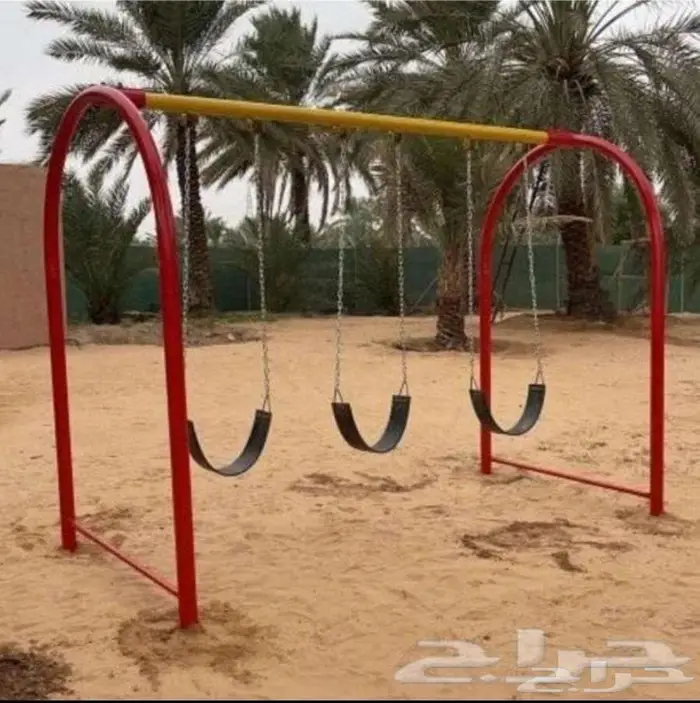 مراجيح الحديقة للبيوت وغيرها بلاستيكية وحديدية 18