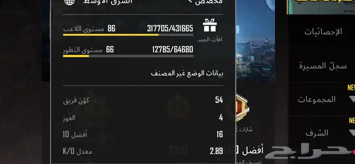 حساب ببجي للبيع 7
