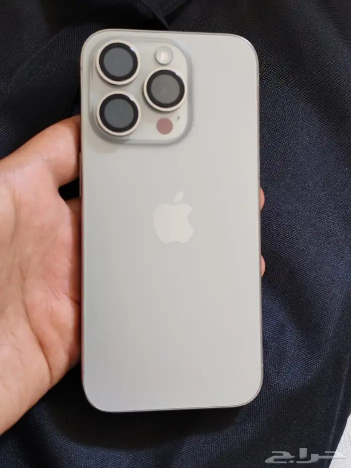 ايفون 15 برو تيتانيوم طبيعي البيع مستعجل في قمه النظافه 1