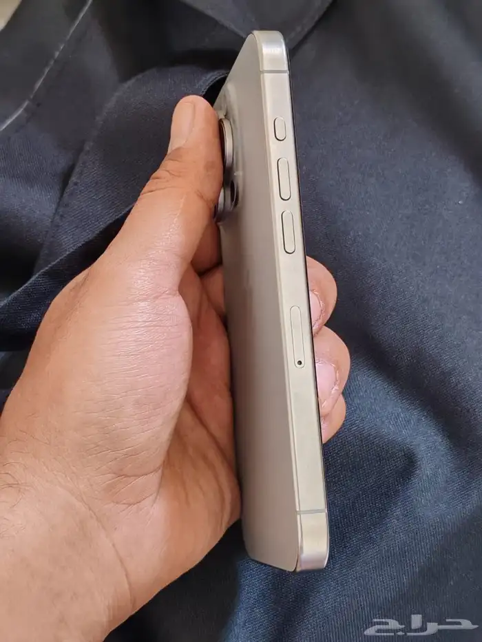 ايفون 15 برو تيتانيوم طبيعي البيع مستعجل في قمه النظافه 4