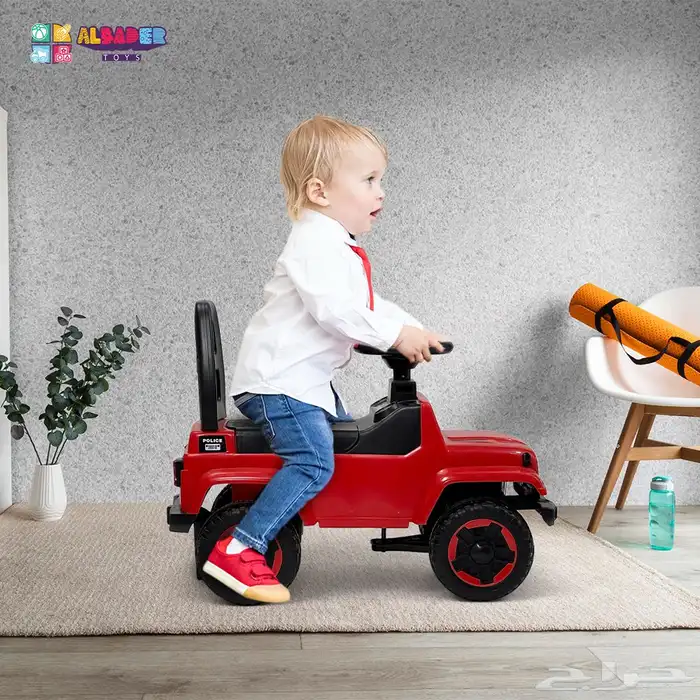 سيارة دف اطفال بتصميم همر - سياره ركوب للاطفال مع موسيقى 11