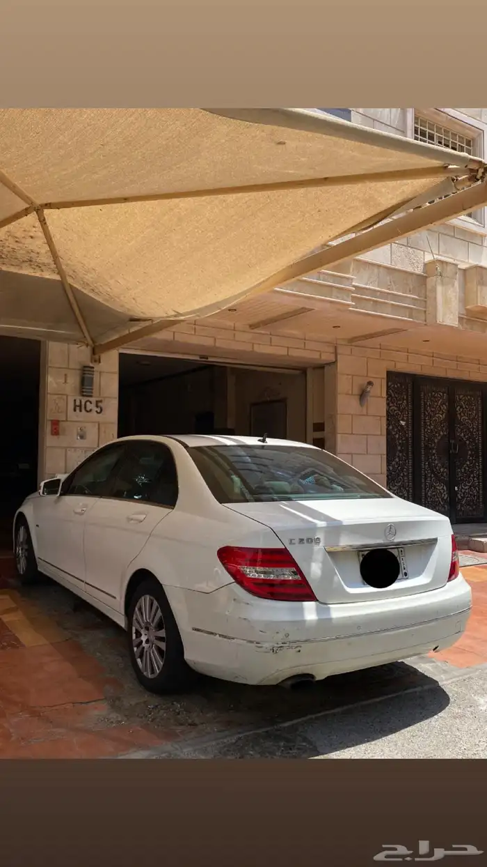 مرسيدس c200 نظيفة جدا 4