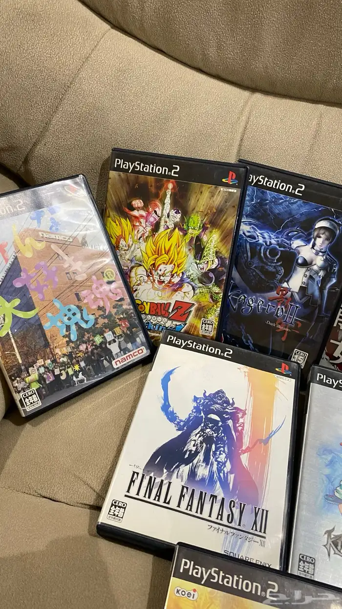 اشرطة سوني تو اصليه ps2 games jp 1