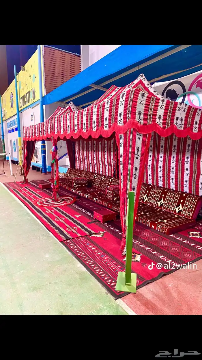 خيمة اليوم الوطني يوم التاسيس خيمه ضيافه شعبيه 1