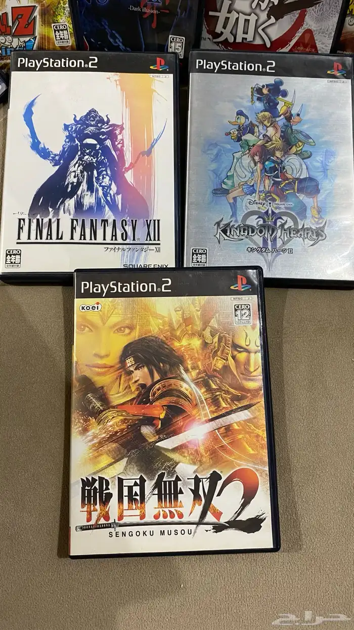 اشرطة سوني تو اصليه ps2 games jp 3