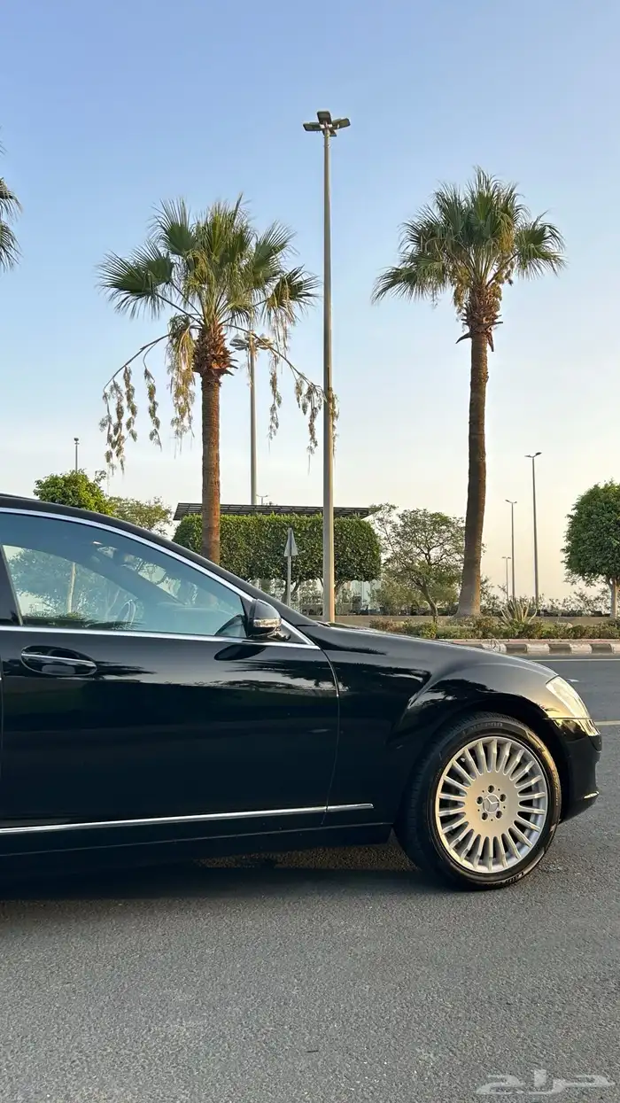 مرسيدس (مخزنه) S500 فل كامل بحالة نادرة جدا  (تم البيع) 8
