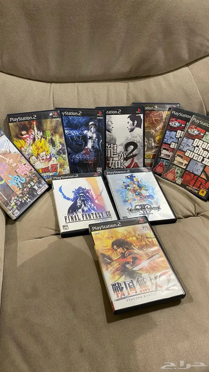 اشرطة سوني تو اصليه ps2 games jp 0