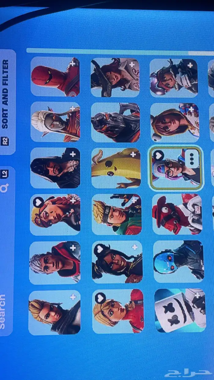 حساب فورت نايت 8