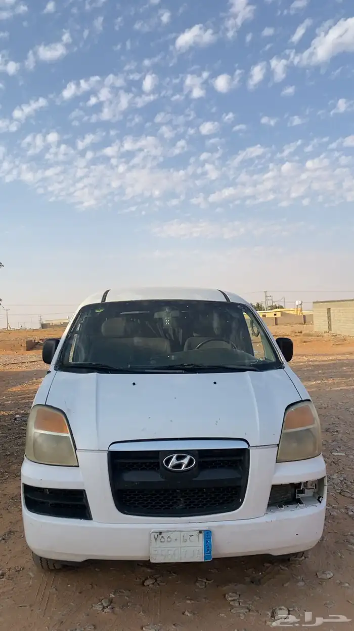 باص هونداي ديزل 12 راكب موديل 2006 بدي ومحركات شرط 0