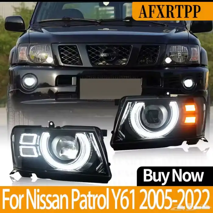 انوار ليد امامي نيسان فتك 4