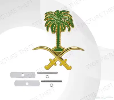 سيفين ونخله على الشبك الامامي للسياره index