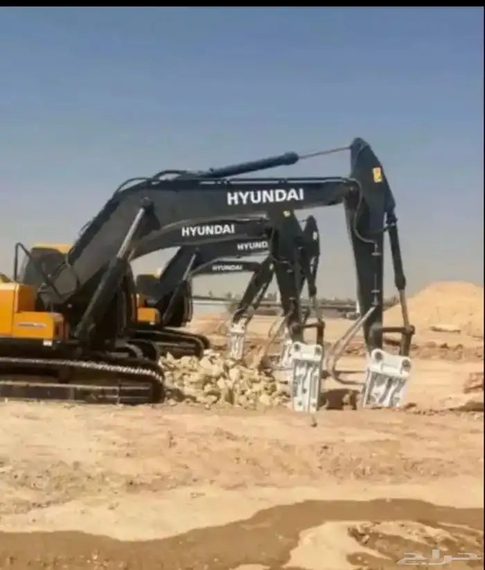 بوكلينات للايجار 2025 Excavator for rent 0