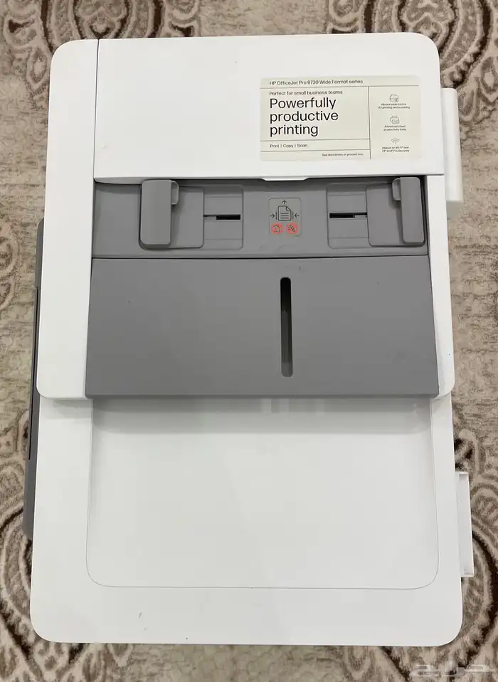 للبيع طابعة HP OfficeJet Pro 9730 Wide Format شبه جديده 1