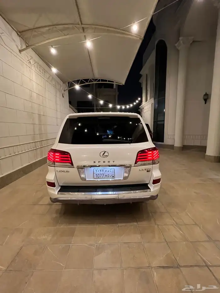 جيب لكزس LX570 2012 فل كامل ابيض داخل جميلي منوة المستخدم 7