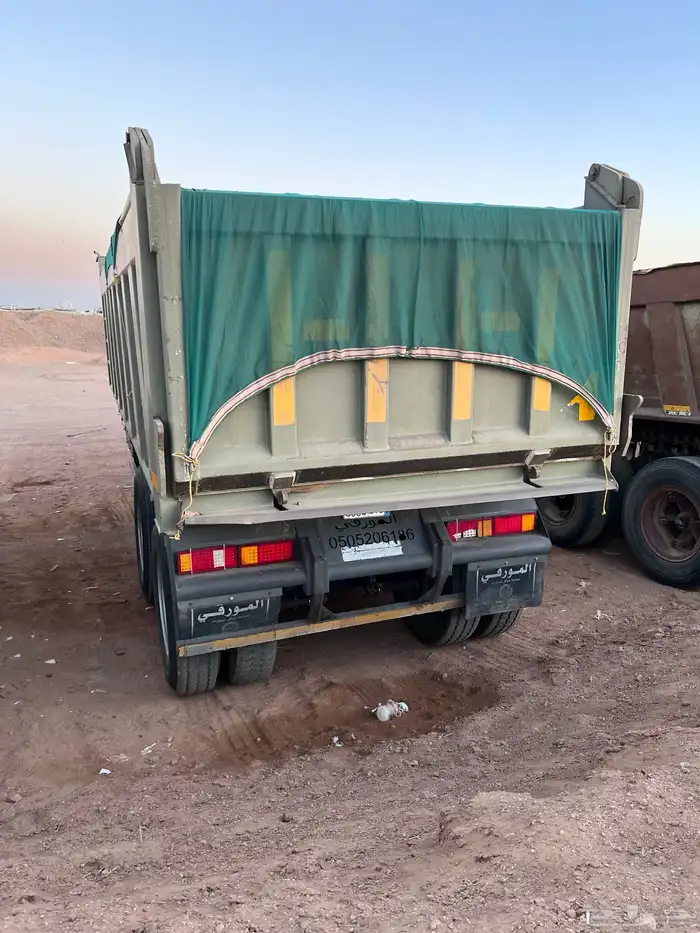 صندوق قلاب محورين مقاس 24 نظيف جدا 2