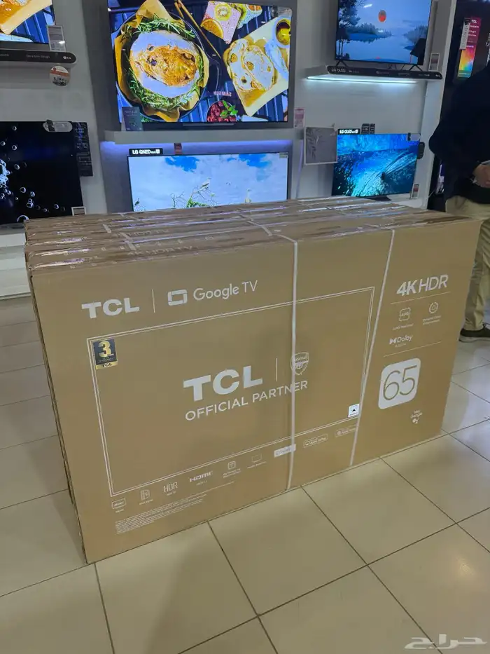 شاشة TCL 4K. بوصة 65 0