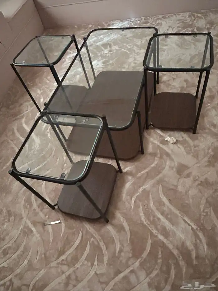 3 طاولات ضيافه قزاز 0