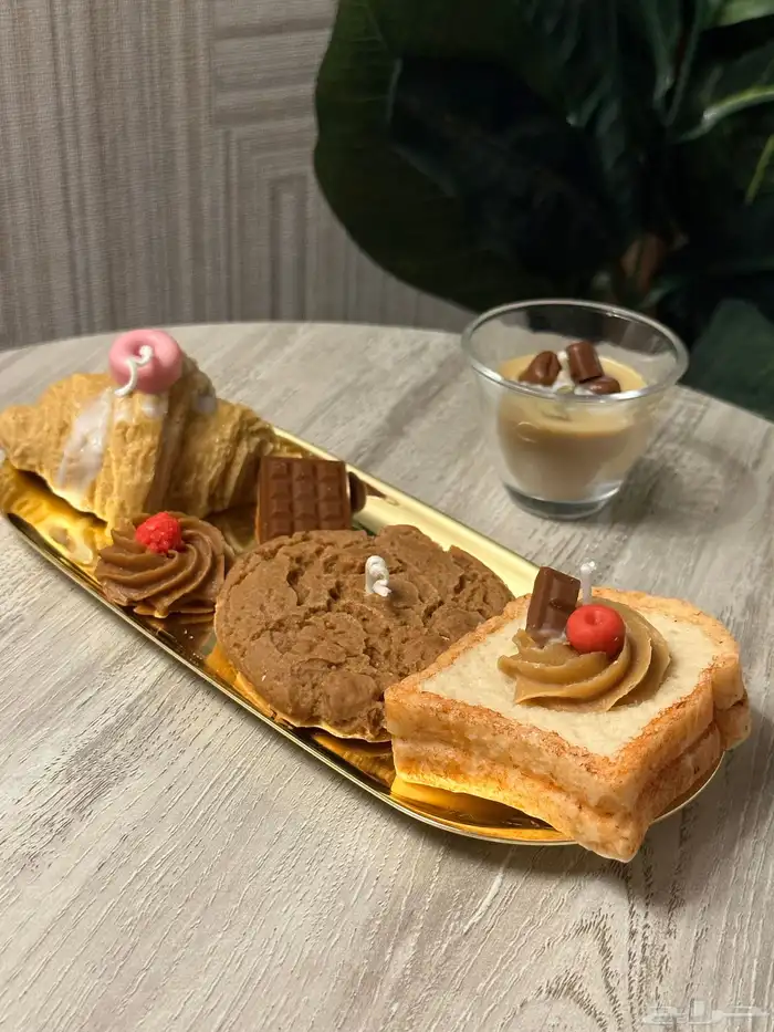 شموع توزيعات اشكال جذابه وتنفع كهدايا 0