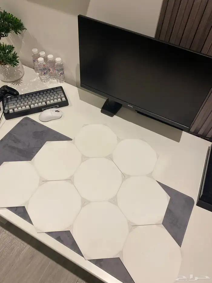 اضاءة نانو ليف سداسيه 9 حبات 0