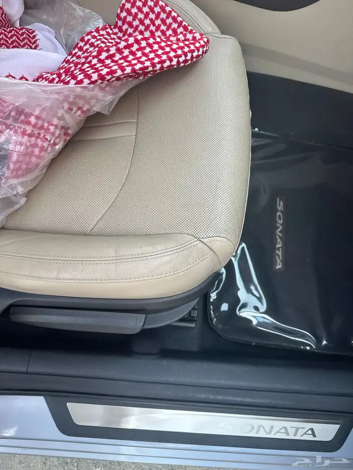 سوناتا. 2016 فل كامل بصمة جلد كرسي كهرب 9