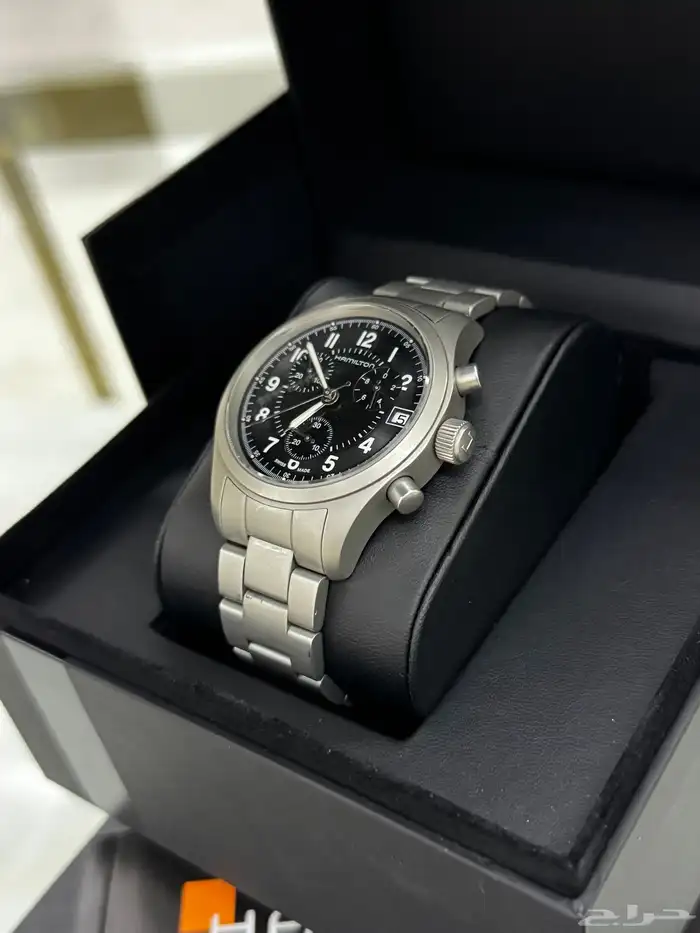 ساعة هاملتون كرونوغراف ( تم البيع ) 3