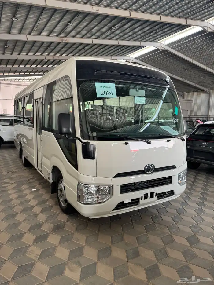 كوستر باص 19 راكب تويوتا اتوماتيك ديزل 0