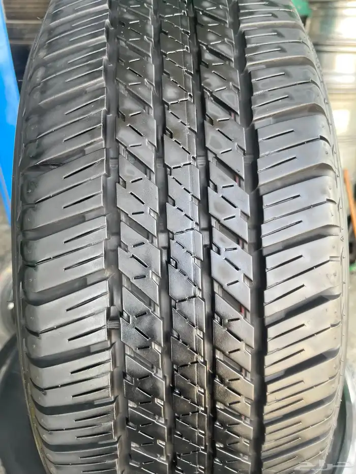 طقم كفرات برجستون نضيف اخو الجديد 255 65 17 0